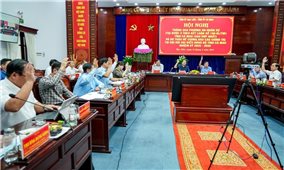 Cà Mau thông qua phương án nhân sự và dự thảo Đề cương báo cáo chính trị Đại hội đại biểu Đảng bộ tỉnh