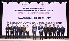 TP. Hồ Chí Minh thúc đẩy kết nối giao thương tại Pusan - Hàn Quốc