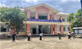 Ghi ở các xã biên giới Gia Lai trước thềm năm học mới