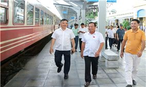 Hơn 300 cán bộ Hải Phòng sẽ đi làm việc hàng ngày bằng tàu hỏa