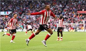 Vòng 5 Ngoại hạng Anh: Sunderland quả cảm cầm hòa Aston Villa dù chơi thiếu người