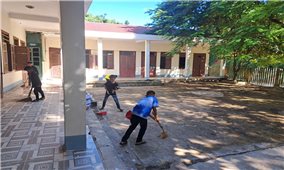 Điện Biên: Khắc phục thiệt hại bởi lũ, các trường học đã sẵn sàng cho năm học mới