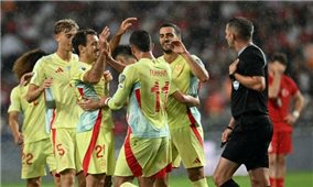 Tây Ban Nha thắng đậm Thổ Nhĩ Kỳ 6-0, khẳng định sức mạnh tại bảng E vòng loại World Cup 2026