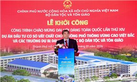 Thứ trưởng Y Vinh Tơr: Đầu tư trường dự bị đại học là đầu tư cho tương lai