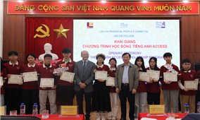 Nâng cao trình độ tiếng Anh cho học sinh, sinh viên vùng cao Lào Cai