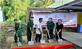 Khởi công xây dựng nhà “Đại đoàn kết” cho người nghèo khu vực biên giới biển Cần Thơ