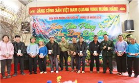 Lai Châu tổ chức Chương trình “Xuân Biên phòng ấm lòng dân bản” tại 11 xã biên giới