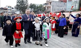 Tổng Bí thư Tô Lâm: Tiếp tục chung sức, đồng lòng đưa Cao Bằng tiến lên vững chắc