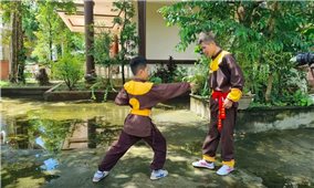 Chiêm nghiệm “Thiếu Lâm Tự” ở miền đất Võ