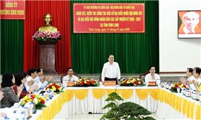 Chủ tịch Quốc hội Trần Thanh Mẫn: Chất lượng hiệp thương và nhân sự là then chốt