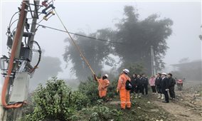 Hàng nghìn hộ dân vùng cao Lào Cai được sử dụng điện lưới trước Tết Nguyên đán