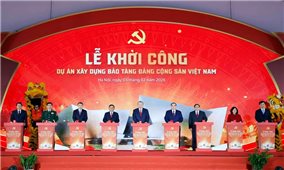 Tổng Bí thư Tô Lâm dự Lễ khởi công xây dựng Bảo tàng Đảng Cộng sản Việt Nam