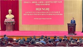 Ninh Bình gặp mặt báo chí, văn nghệ sĩ nhân dịp Xuân Bính Ngọ 2026