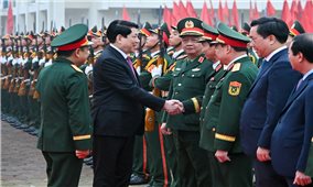 Chủ tịch nước Lương Cường thăm, chúc Tết Quân khu 2 và Sư đoàn 316