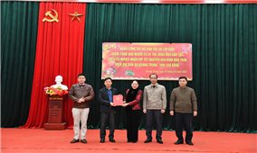 Thứ trưởng Nông Thị Hà thăm, chúc Tết đồng bào các dân tộc, tôn giáo tỉnh tại Cao Bằng