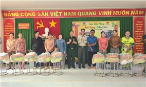 Xuân Biên phòng ấm lòng dân bản ở Đặc khu Thổ Châu