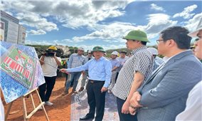 Gia Lai: Kiểm tra, đôn đốc tiến độ xây dựng trường phổ thông nội trú liên cấp