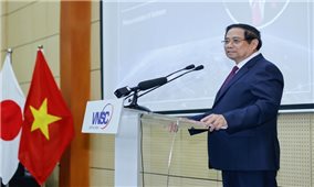 Thủ tướng dự Diễn đàn tầm nhìn vũ trụ Việt Nam - Nhật Bản và khánh thành Trung tâm Vũ trụ Việt Nam