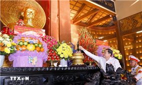 Chủ tịch Quốc hội Trần Thanh Mẫn tri ân các Anh hùng Liệt sĩ, Mẹ Việt Nam anh hùng tại TP. Hồ Chí Minh