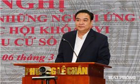 Vụ trưởng Bộ Dân tộc và Tôn giáo trình bày chương trình hành động trước cử tri Hải Phòng