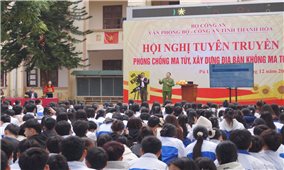 Đẩy mạnh phòng chống ma túy khu vực biên giới tỉnh Thanh Hóa