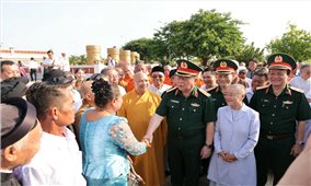 Già làng, Người có uy tín và chức sắc tôn giáo đã đóng góp tích cực giữ gìn an ninh trật tự, bảo vệ biên giới