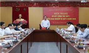 Bí thư Đảng ủy, Bộ trưởng Nguyễn Đình Khang: Đổi mới tư duy, nâng cao vai trò lãnh đạo chỉ đạo toàn diện của cấp ủy