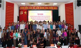 Nâng cao năng lực cán bộ văn hóa cơ sở vùng DTTS