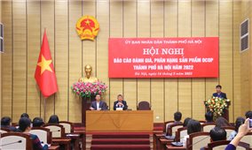 Hà Nội: Đánh giá, phân hạng 518 sản phẩm OCOP cấp Thành phố năm 2022
