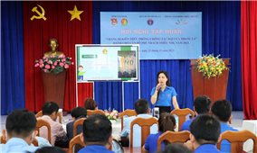 Tây Ninh: Trang bị kiến thức phòng, chống tác hại của thuốc lá cho cán bộ phụ trách thiếu nhi