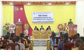 Hội nghị đối thoại chính sách “Phát huy vai trò của phụ nữ trong phát triển kinh tế - xã hội” tại Tân An