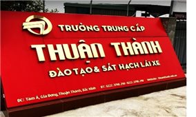 Trường Trung cấp Thuận Thành (Bắc Ninh): Địa chỉ tin cậy trong đào tạo các ngành nghề, đặc biệt là đào tạo, sát hạch lái xe