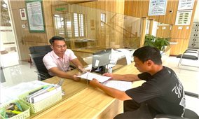 Đắk Mil giữ mạch tín dụng thông suốt, phục vụ người dân tận nơi