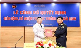 Cục Hải quan công bố quyết định điều động, bổ nhiệm Phó Cục trưởng Nguyễn Thành Hưng
