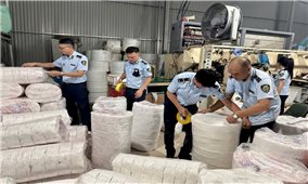 Thái Nguyên: Triệt phá cơ sở sản xuất bỉm, băng vệ sinh giả mạo nhiều nhãn hiệu nổi tiếng