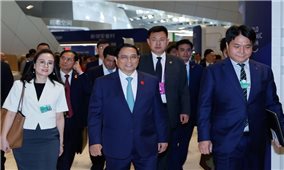 Thủ tướng tham dự Phiên khai mạc toàn thể Hội nghị WEF Đại Liên