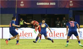 SEA Games 32: Hòa U22 Thái Lan, U22 Việt Nam đối đầu U22 Indonesia ở Bán kết