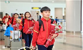 Đội tuyển nữ Việt Nam về nước, kết thúc hành trình lịch sử tại World Cup nữ 2023