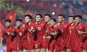Sau chiến thắng trước Palestine, đội tuyển Việt Nam thăng tiến trên bảng xếp hạng FIFA