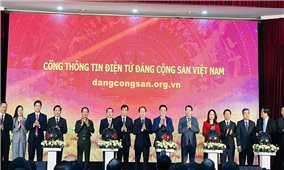 Khai trương Cổng thông tin điện tử Đảng Cộng sản Việt Nam