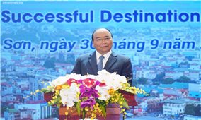 Thủ tướng Nguyễn Xuân Phúc dự Hội nghị Xúc tiến đầu tư tỉnh Lạng Sơn