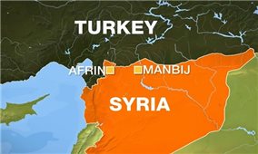 Thổ Nhĩ Kỳ bắt đầu chiến dịch quân sự ở Afrin của Syria