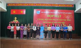 Hội LHPN TP. Hồ Chí Minh họp mặt cán bộ hội viên phụ nữ dân tộc Hoa
