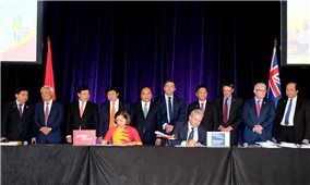 Thủ tướng chứng kiến mở 'cầu nối bầu trời' mới Việt Nam - Australia