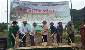 Khởi công xây dựng 37 nhà ở cho người Ma Coong