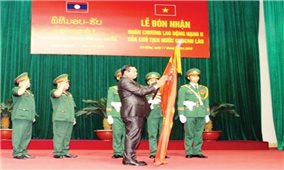 Góp phần gìn giữ, vun đắp tình hữu nghị, đoàn kết đặc biệt Việt Nam-Lào
