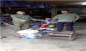 Anh nông dân người Tày đam mê sáng chế