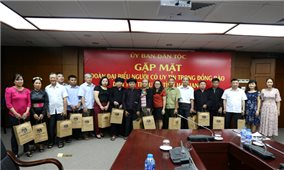 Ủy ban Dân tộc: Gặp mặt Đoàn đại biểu Người có uy tín trong đồng bào DTTS tỉnh Hà Giang