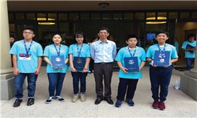Việt Nam đoạt 5 huy chương tại Cuộc thi Toán học WMO 2018