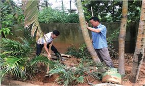 Lào Cai: Khắc phục vỡ đập nước thải Nhà máy hóa chất DAP số 2